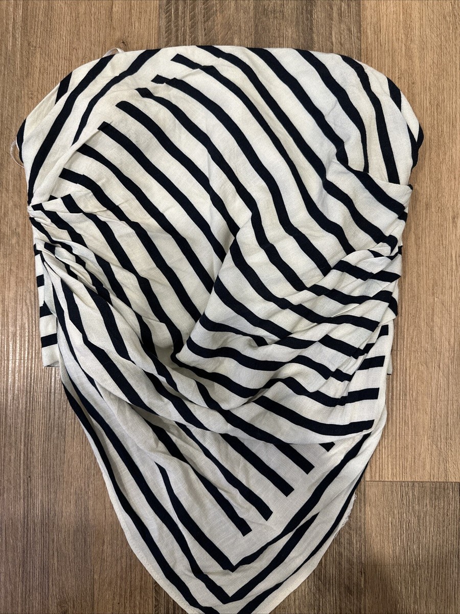 Zara Bandeau Tube Top Stripe Size Small | eBay
