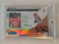 2021 Panini Contenders Draft Picks Campus ID TRAVIS ETIENNE SSP Case Hit #13 (b1