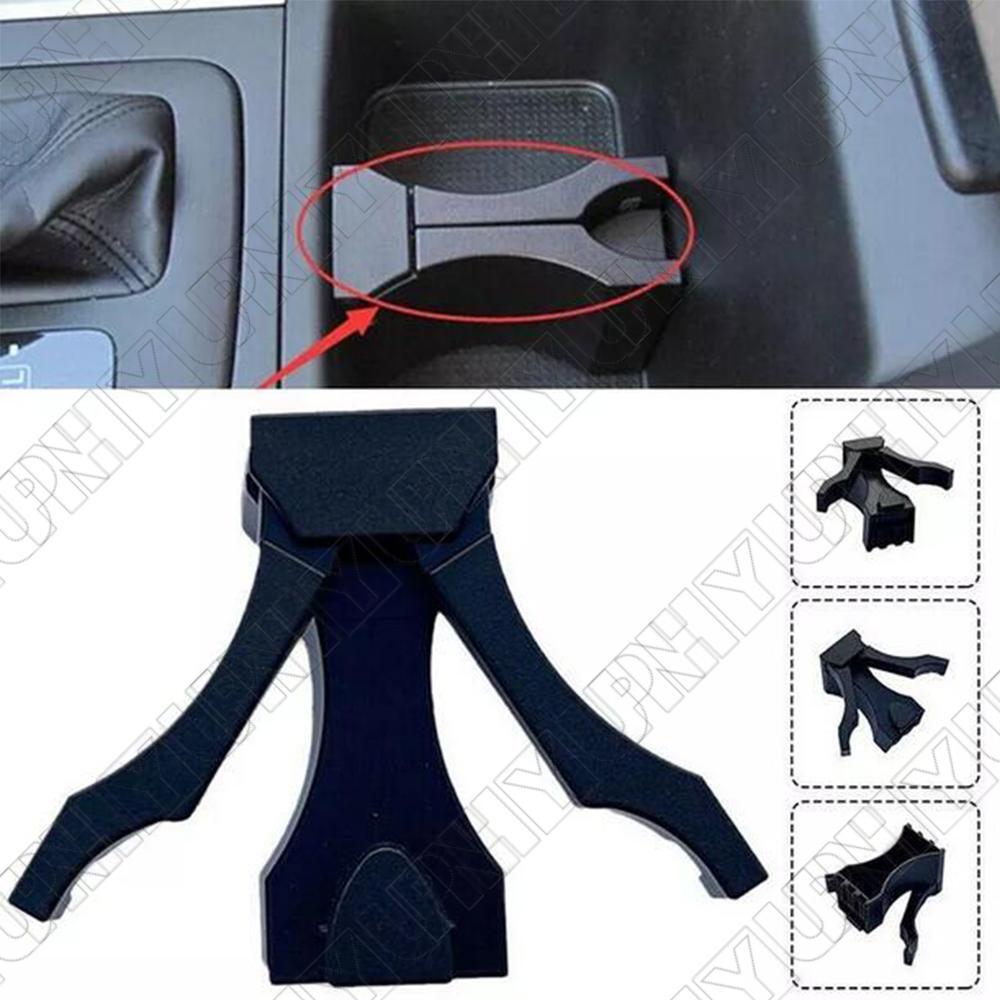 Car Center Console Cup Holder Insert Black 55633-60040 For Toyota Land Cruiser