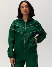 Nike Women's Windrunner Green Jacket New Large L