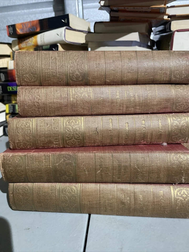 The Modern Readers Shakespeare - Complete Set - 1909 - Guilded Leather Antique - Image 2 of 4