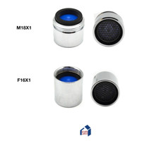 AERATORE MINIMAL ROMPIGETTO FILTRO X RUBINETTO LAVABO BIDET M 18 X 1 e F 16 X 1
