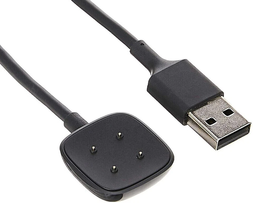 Cabo de carregamento Fitbit Sense 2/Sense/Versa 4/Versa3 genuíno carregador rápido FB174RCC - Imagem 2 de 4