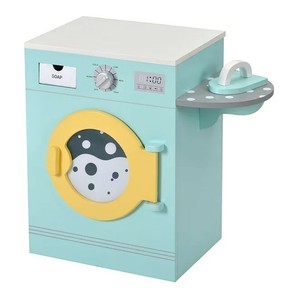 play washing machine wooden