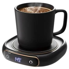 Mug Warmer Coffee Mug Warmer with 3-Temp Settings Auto Shut-Off Coffee Warmer