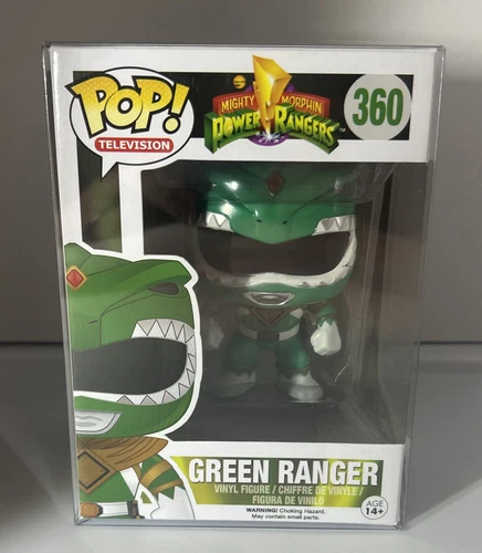 Funko POP! Television Power Rangers (Green Ranger #360) NM with soft protector