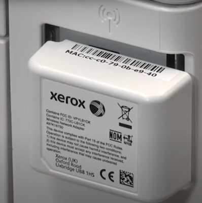 #ad Xerox VersaLink B and C Series Wireless Network Connection Adapter 497K16750 $68.99
