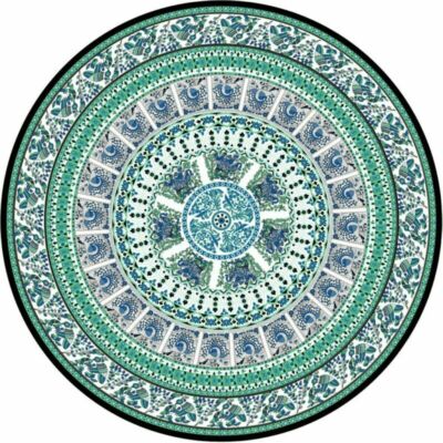 Indian Mandala Throw Tapestry Hippie Round Roundie Beach Towel Yoga Mat Rug US