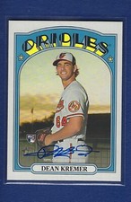2021 Topps Heritage Blue Autograph *** DEAN KREMER  #ROA-DK  Auto    MINT