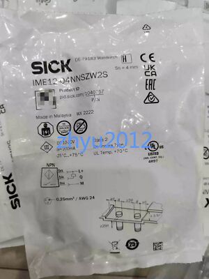100% Test 1pcs SICK IME12-04NNSZW2S 1040757 Inductive Proximity Sensor