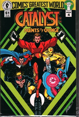 Dark Horse Comic's Greatest World Catalyst: Agent Of Change Comic Book #4