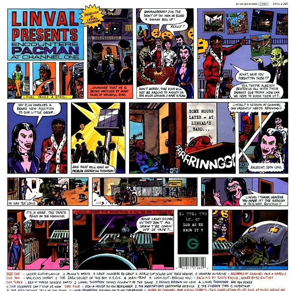 英2LP Various Linval Presents Encounters Pac Man (2LP) GREL21081 Greensleeves /00487 VINYL Scientist - Linval Presents Encounters Pac-Man + Bonus