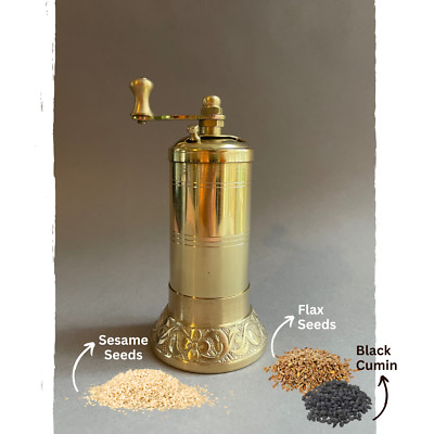 Handgefertigte Sozen Mühle für Sesam, Leinsamen und Schwarzkümmel Samen