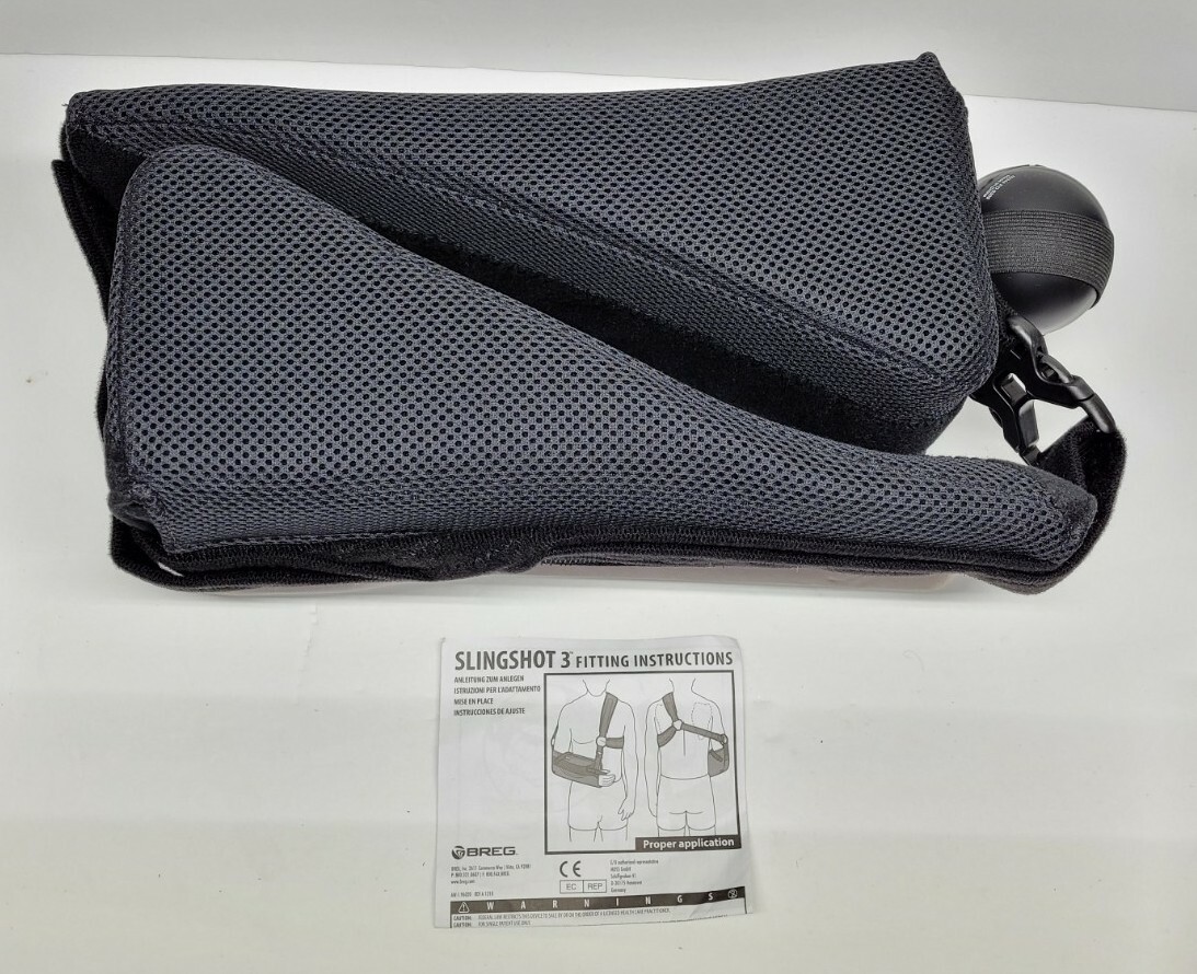 Breg Slingshot 3 Size Medium Shoulder Brace With Ball For Sale Online Ebay
