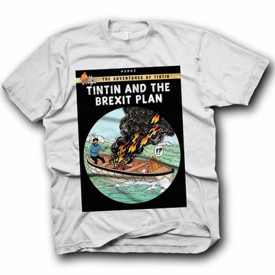 Tin Tin Tim T-Shirt Adventure brexit 