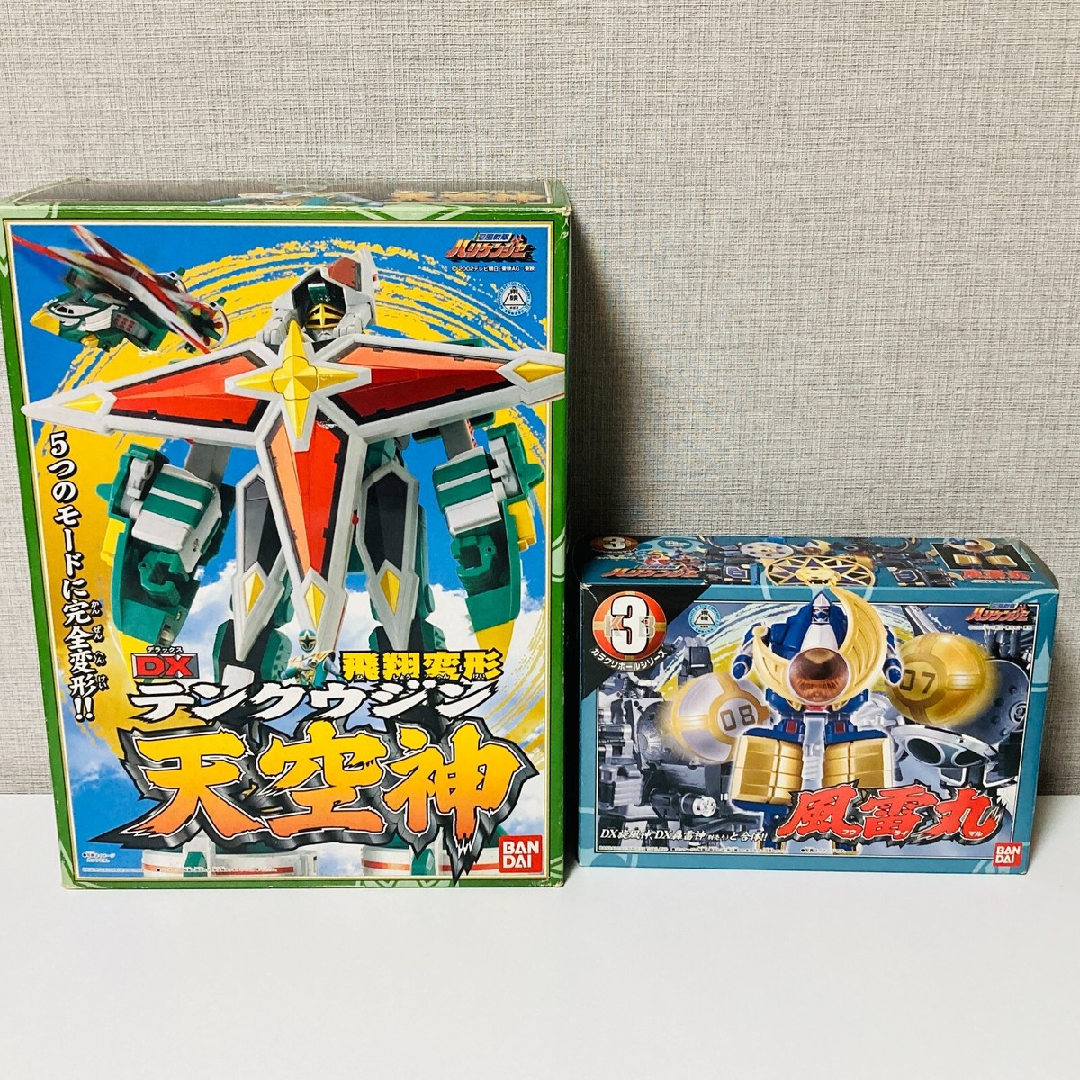 made in gm Japan madeingmJapan ムラジュン BANDAI Japan DX Megazord Ninja Storm Hurricaneger Senpuujin