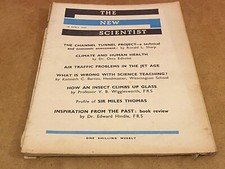 THE NEW SCIENTIST MAGAZINE 18/4/1957 SIR MILES THOMAS PROFILE, CHANNEL TUNNEL