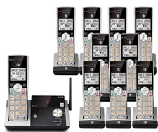 NEW AT&T 10 Handset Expandable Phone System w Answering System & Call Block
