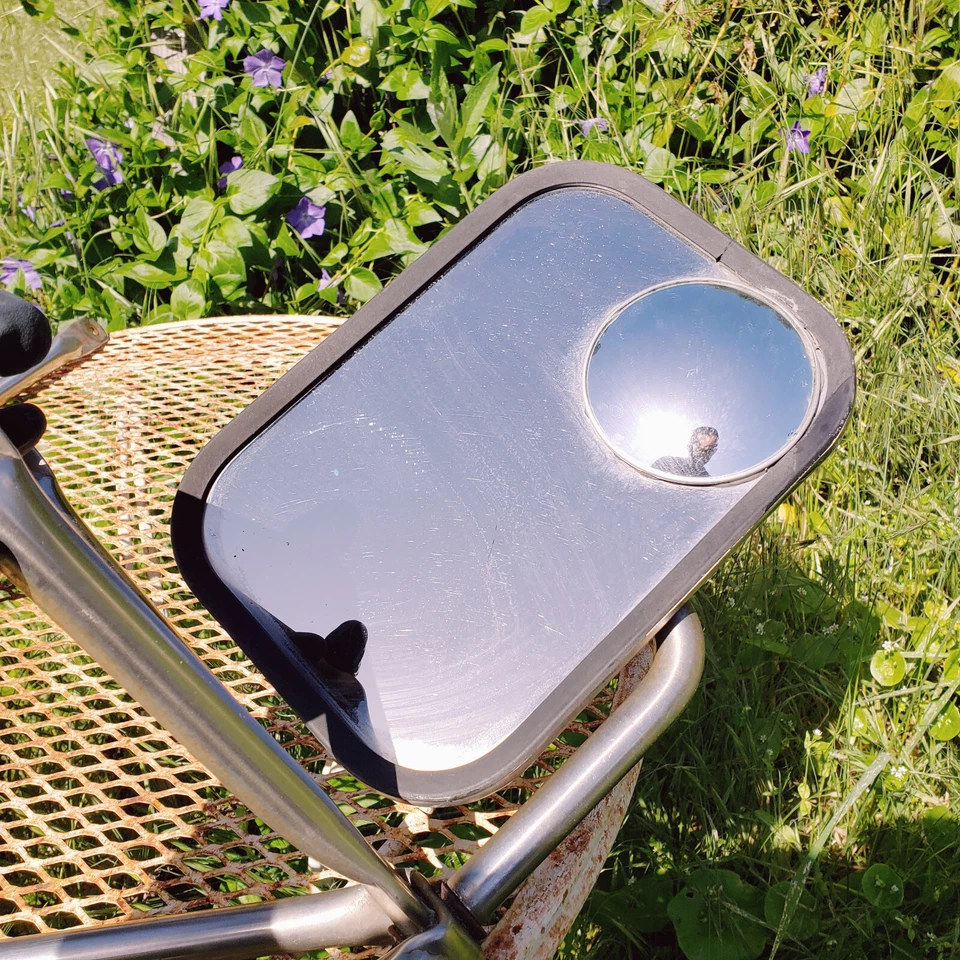 75 91 福特 Econoline Van Tow 镜面侧视镜牵引脚本鹅颈 — 第 4/4 张图片