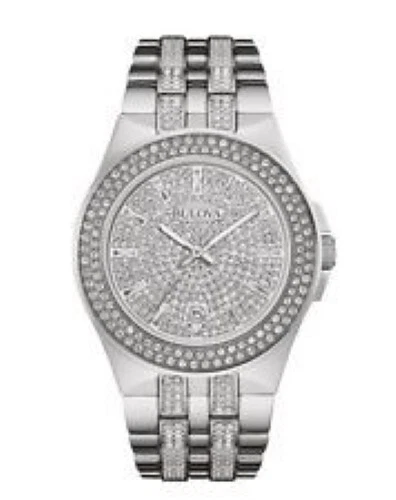 Bulova crystal accent watch sale