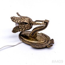 Antico Francese Stile Liberty Lampada Parete Ottone 14 x 11 X 23 CM