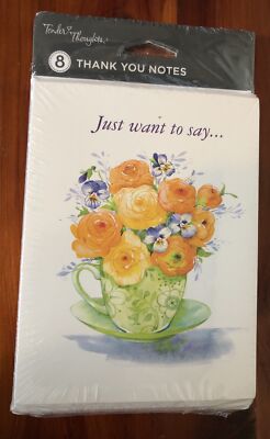 New Thank You Cards & Envelopes Lot Of 8 THANKS A BUNCH FOR ALL YOU DO!