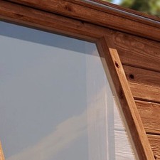 4 x 2ft x 2ft (610mm x 610mm) Acrylic Greenhouse Windows. 2mm clear plastic 