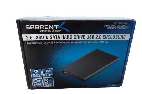 Sabrent Thunderbolt 3 naar Dubbele NVMe M.2 SSD Tool-Free Behuizing (EC-T3DN