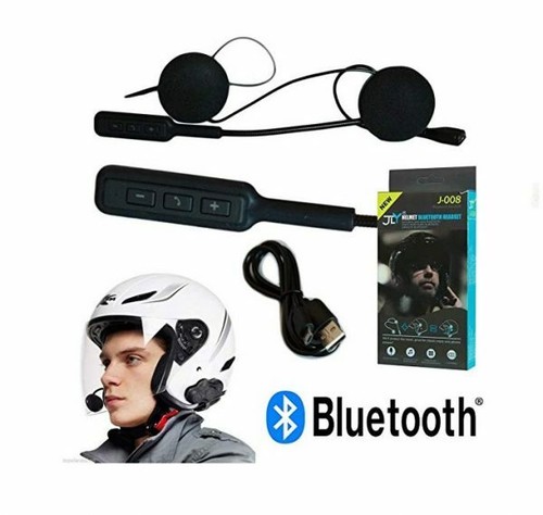 Auricolare cuffia bluetooth con microfono per casco moto - parla al  cellulare | eBay