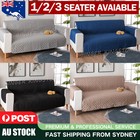 1/2/3 Seater Pet Sofa Cover Quilted Couch Covers Lounge Protector Slipcovers Dog