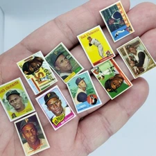 Roberto Clemente #21 Mini Custom Card Set Including Bob Rookie HOF Puerto Rico