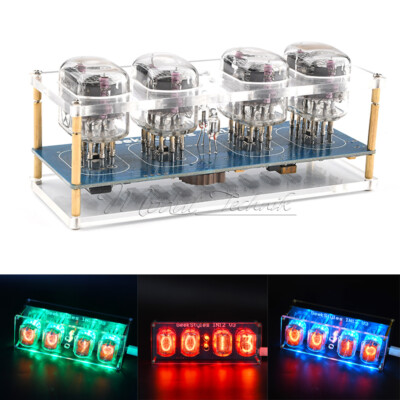 Retro Style DIY IN12 IN-12 Nixie Tube PCBA Kit Clock Circuit Board Kit No Tubes-
