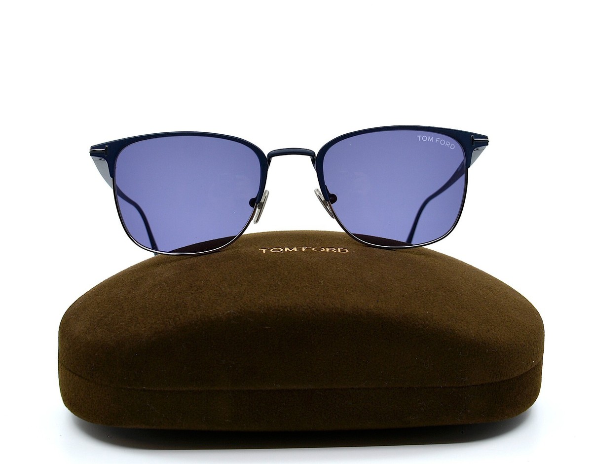 TOM FORD トムフォード TF851 91V Liv リヴ サングラス TOM FORD LIV TF851 91V BLUE SILVER AUTHENTIC SUNGLASSES | eBay