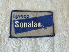 4' x 2-1/2" cloth patch elanco sonalan farm herbicide corn soybeans 