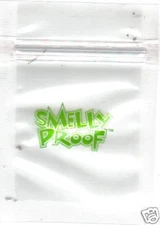 1 XX-SMALL SMELLY PROOF STORAGE PLASTIC BAG. 3" x 3" CLEAR