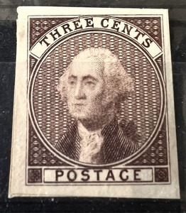 11-E5a Brown Bradbury Wilkinson 1851 3c Essay CV $1250