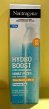 Neutrogena Hydro Boost Hyaluronic Acid Face Moisturizer SPF 50 Exp : 12/26