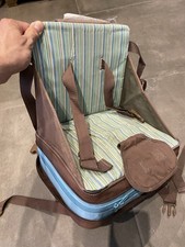 Reise-Kindersitz selbstaufblasend Sitzerhöhung Boostersitz, tragbar, leicht