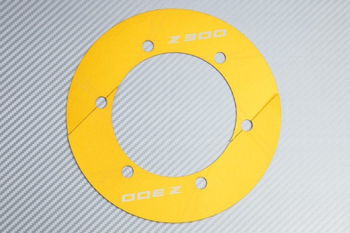 Cache Couronne Or en Aluminium Moto KAWASAKI Z300 pour Vos Sorties