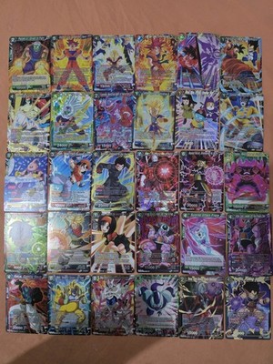 Dragon Ball Super Card Game Promo Lot Of 30