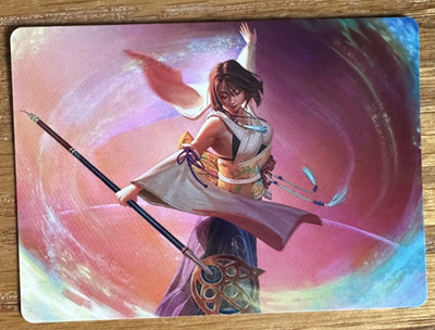 yuna art card mtg Art Card 22: Yuna, Grand Summoner
