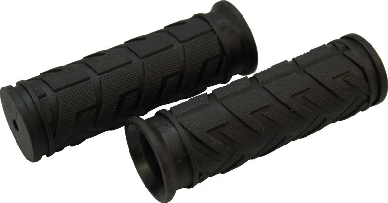 Clarks Gummigriffe – Paar 90 mm Easy-Fit Fahrradlenkergriffe aus Gummi mit gepol