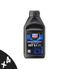 Liqui Moly Brake Fluid DOT 5.1 EV For Electric & Hybrid Vehicles 4x500ml