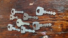 Vintage Lot of Master Lock Padlock Keys