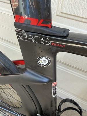 Diamondback Serios Team Triathlon Bike Black/Red 54cm Medium Aero Racing Bicycle