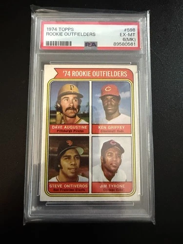 1974 Topps Rookie Outfielders Ken Griffey Sr. #598 PSA 6 EX-MT