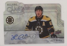 2020-21 Upper Deck Allure Quartz Autos Brad Marchand #AQ-BM Auto 0f1e