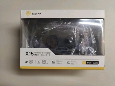 EasySMX X15 Wireless Controller Hall Effect Triggers / Joysticks RGB, Black