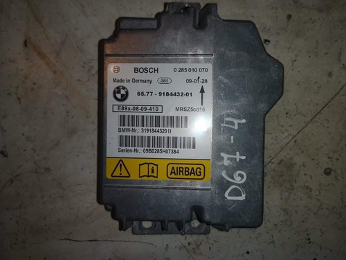 Airbagsteuergerät BMW 3 Coupe 2009 0285010070