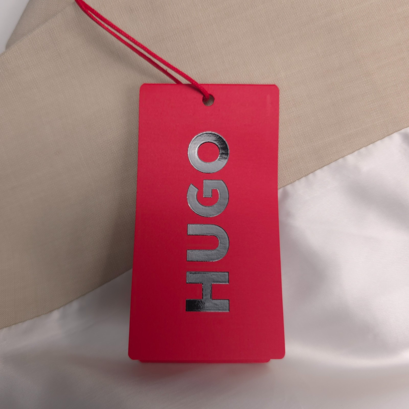 Hugo Boss Arti-232x Suit Jacket Mens 46R Extra Slim Fit Beige Tan Wool Blazer thumbnail 9